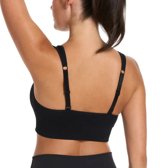 PUMA Ladies' Seamless Sports Bra - (Black) (2-Pair)