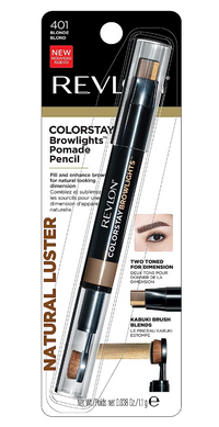 Revlon Colorstay Browlights Pencil, Eyebrow Pencil & Brow Highlighter, 401 Blonde