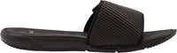 NORTY Young Men's Drainage Slide Sandal, (21006) Black