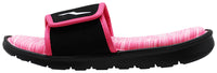 NORTY - Women's Memory Foam Footbed Sandals, Pink/Black (12114)