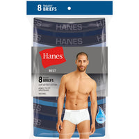 Hanes Men's Best Brief, Assorted Black/Grey (8-Pack)