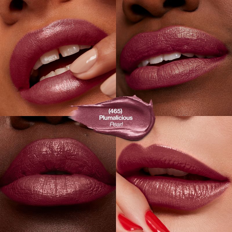REVLON Super Lustrous Lipstick, Plumalicious (465)