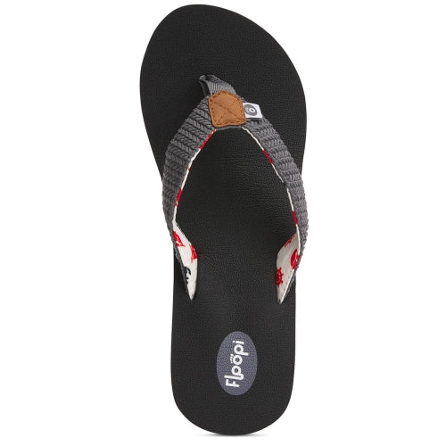 Floopi Womens Anna Wedge Yoga Mat Thong Flip Flop (519)