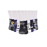 Wednesday Women's  Low-Cut Socks (10-Pack) Sock Size (4-10)