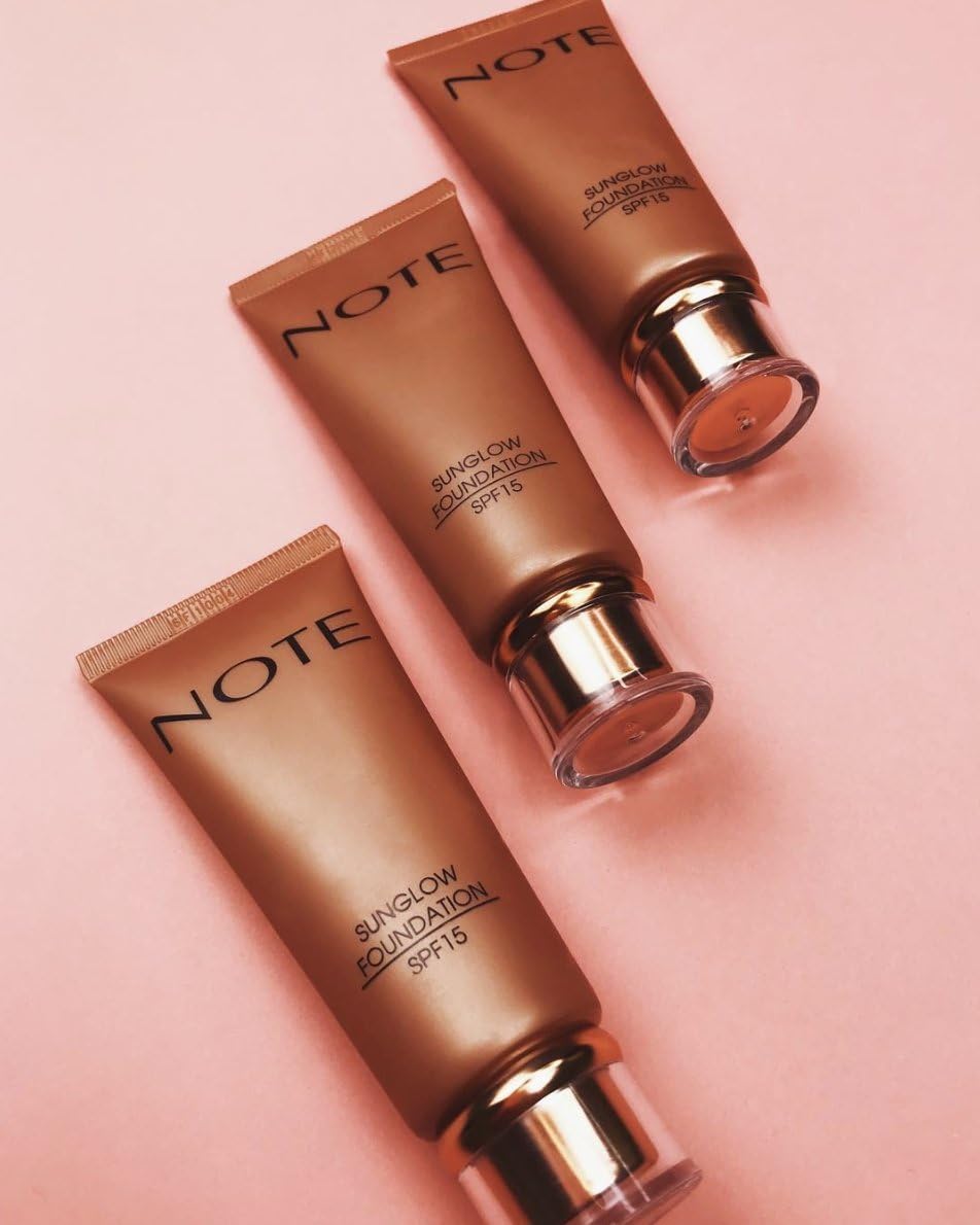NOTE COSMETICS  | Sun Glow Foundation, SPF 15 - Bronze NO. 20