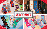 Foozys Men’s Bowling Cool Sports Novelty Crew Socks