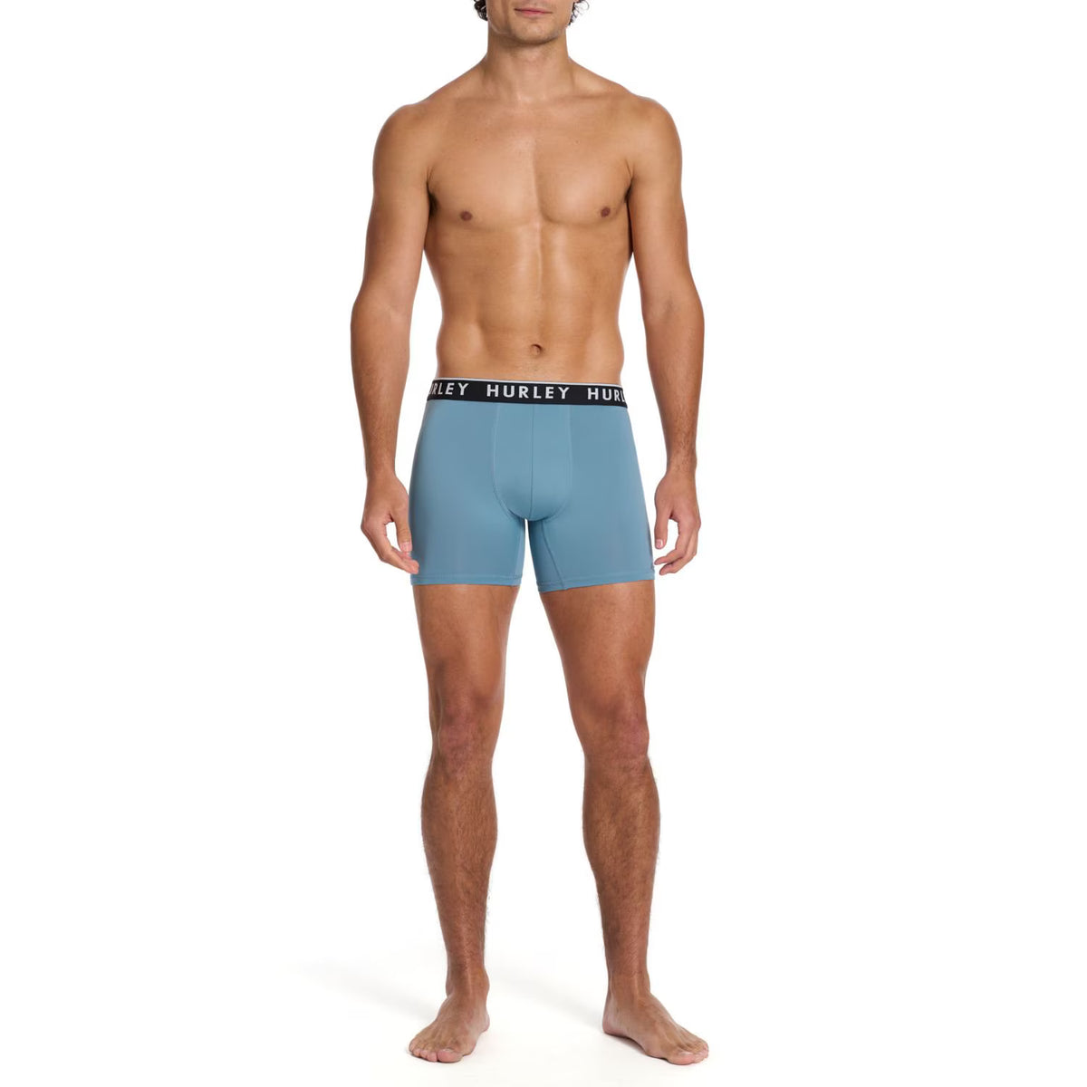 Hurley Men's Mens Boxer Brief, Assorted Colors (4-Pack)