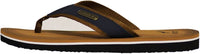 NORTY Men's Flip Flop Sandal - Navy Camel (11117)