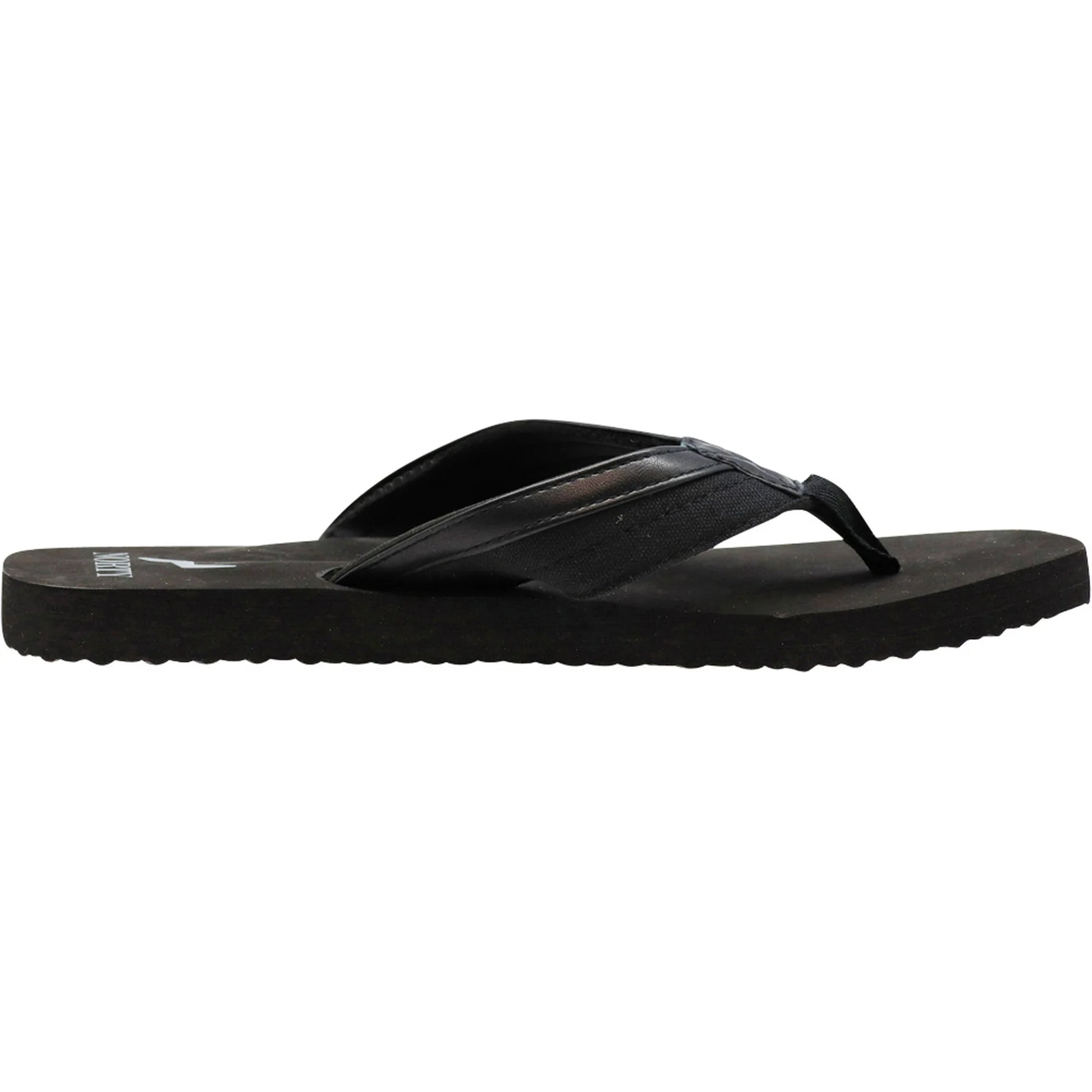 NORTY Men's Everyday Sandals Flip Flop Thong Shoe - Black (13005)