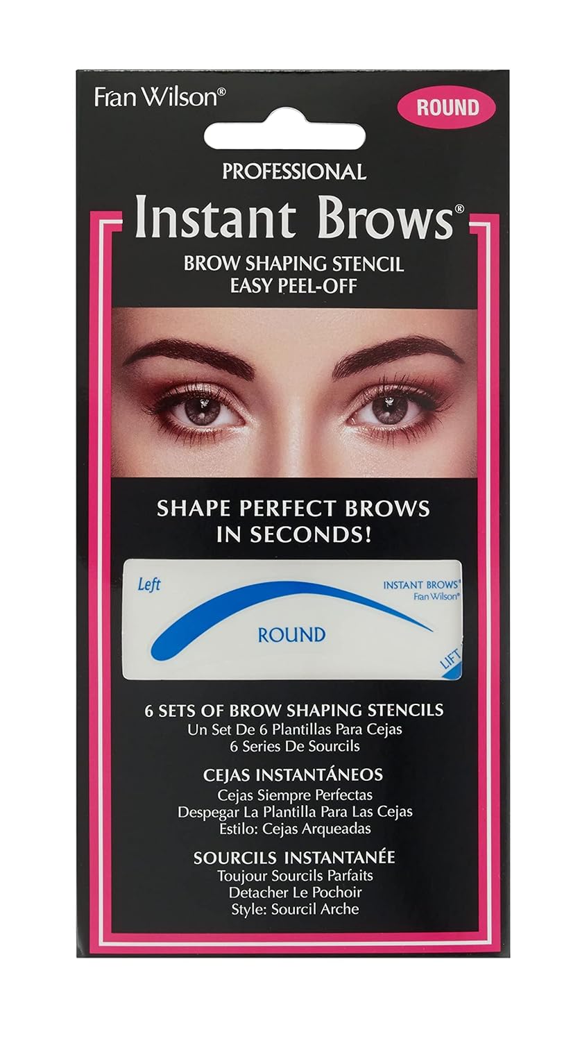 FRAN WILSON Instant Brows Brow Shaping Stencil - Round (09402-000)
