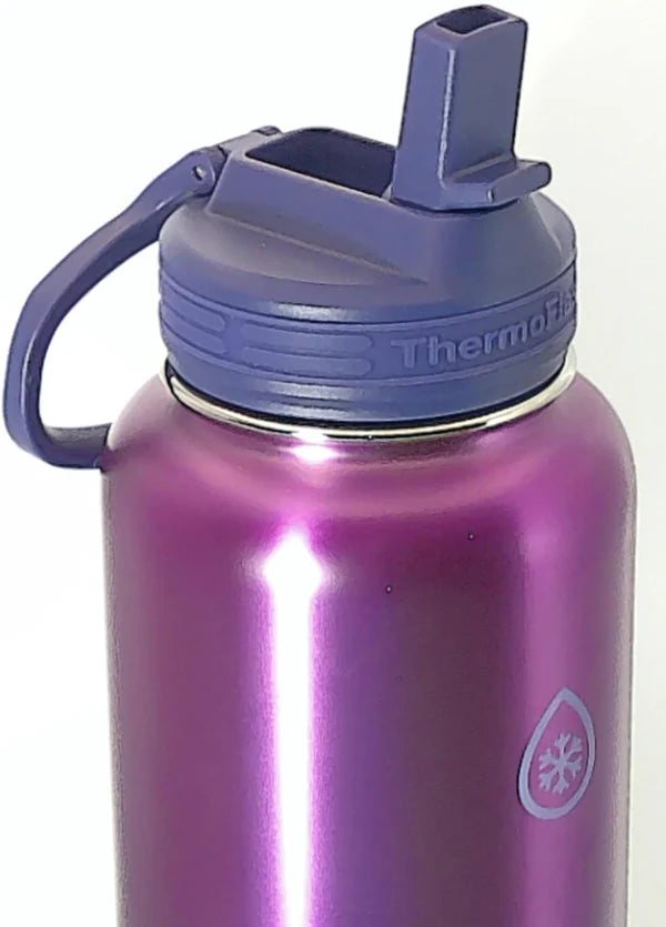 ThermoFlask  Stainless Steel Water Bottle, 40oz, Assorted Colors (2-pack)