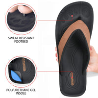 Aerothotic - Women's Comfortable  Sandal, Cuta - Brown (L0367)