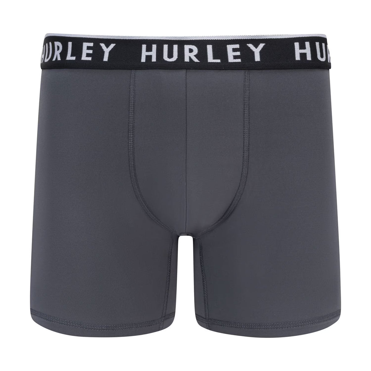 Hurley Men's Mens Boxer Brief, Assorted Colors (4-Pack)