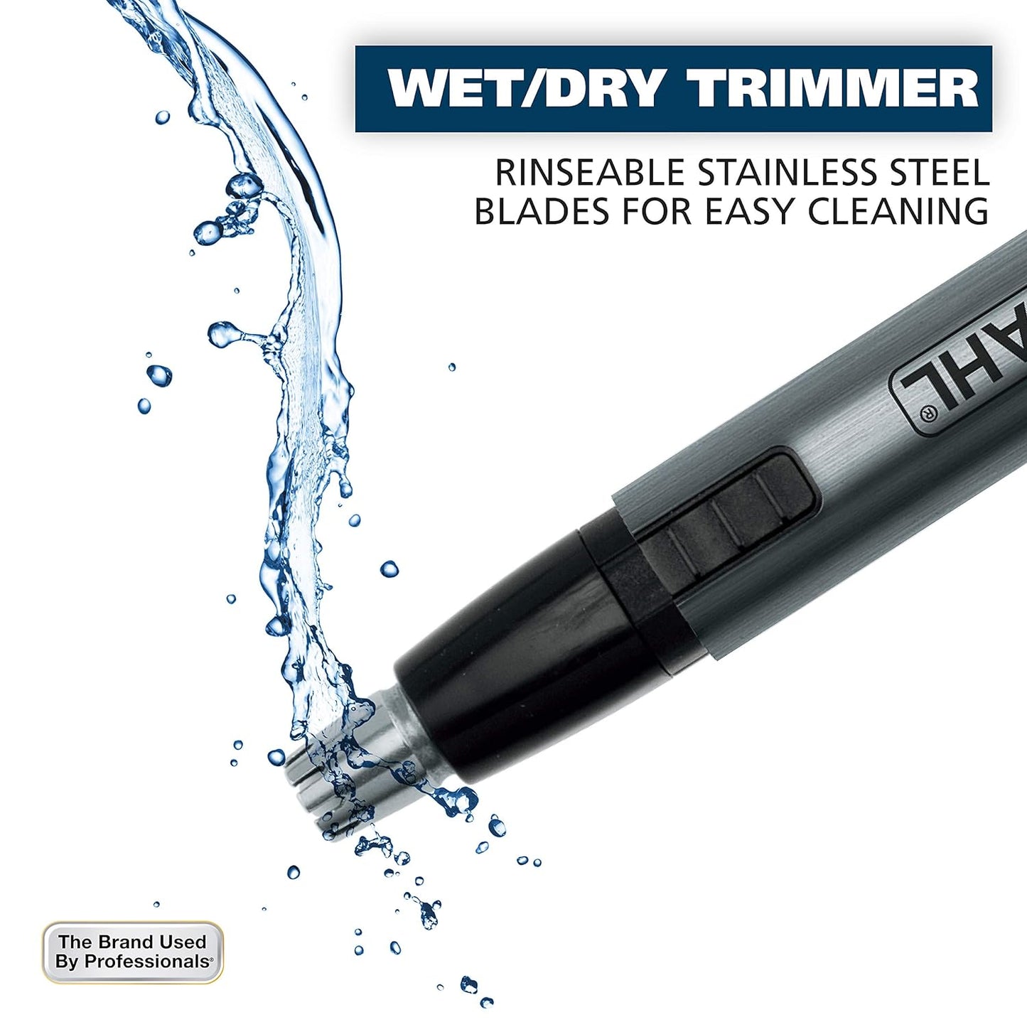 Wahl Micro Groomsman 2-In-1 Precision Detailer Cordless Hair Trimmer