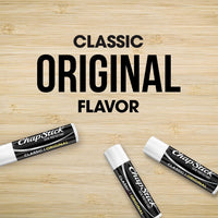 ChapStick Classic Original Lip Balm Tubes, Lip Care - 0.15 Oz (3-Pack)