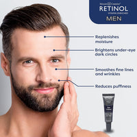 RETINOL Men's Eye Cream with Vitamin A + Green Tea + Goji Berry [44404-000]