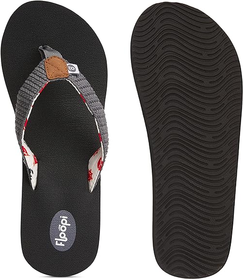 Floopi Womens Anna Wedge Yoga Mat Thong Flip Flop (519)
