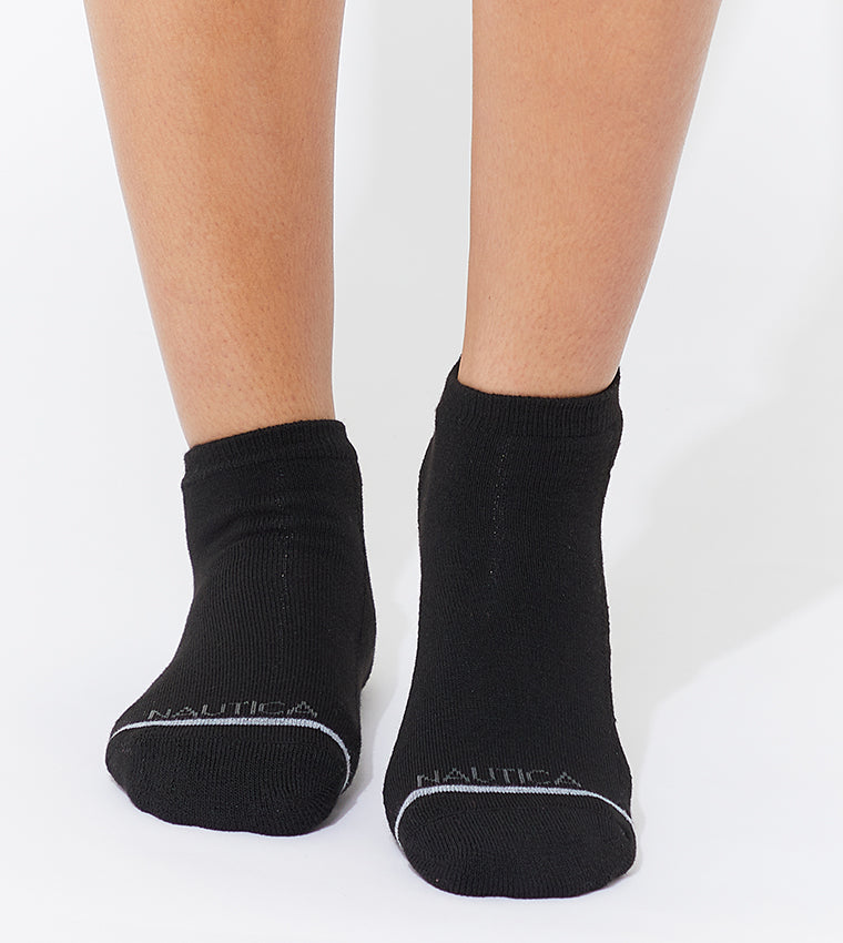 Nautica Women's Athletic Lowcut Socks (Pack Of 6)