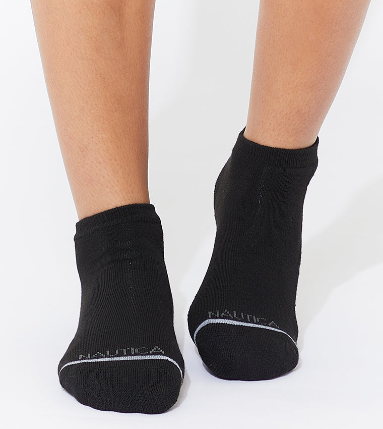 Nautica Women's Athletic Lowcut Socks (Pack Of 6)