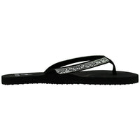 NORTY Women's Flip Flops Adult Female Sandals Black Gem (12051)