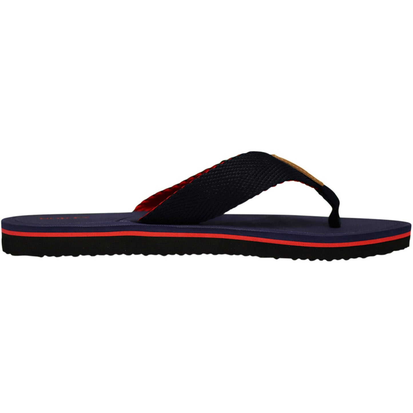 NORTY Men's Sandals Outdoor & Indoor Flip Flop (Navy/Red) - (11114)