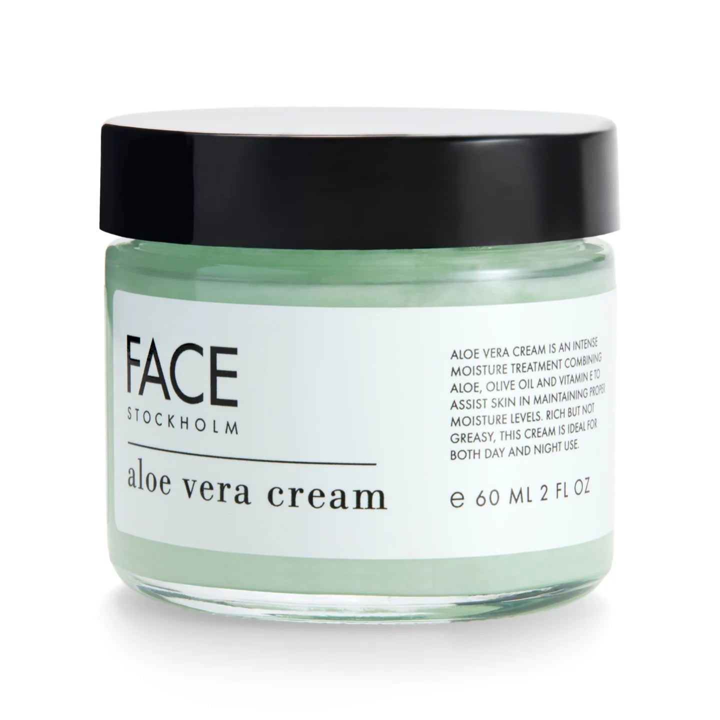 FACE Stockholm Aloe Vera Cream, 2.0 fl oz (60 g)