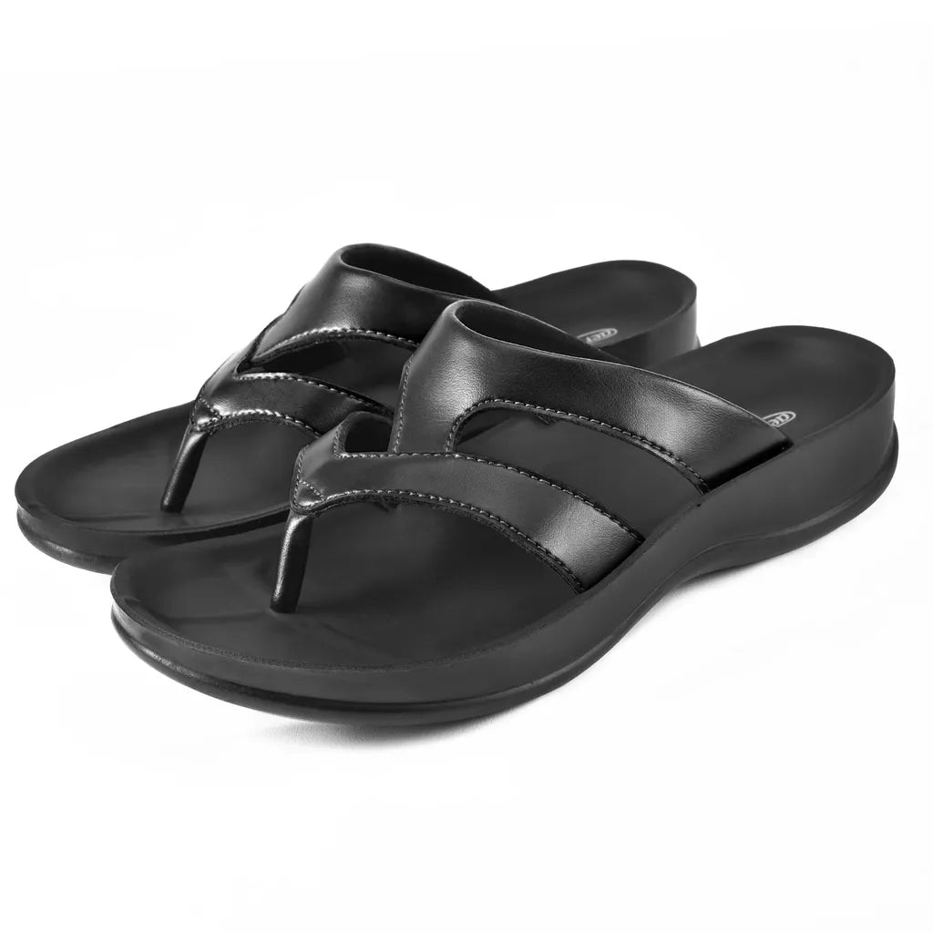 Aerothotic - Raido Women’S Strappy Sandals, Black