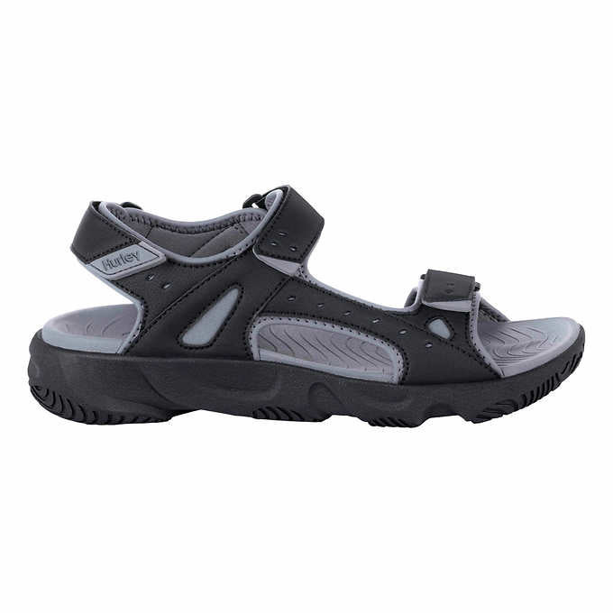 Hurley Men's Strap Sandal, Black