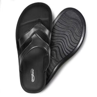 Aerothotic - Raido Women’S Strappy Sandals, Black