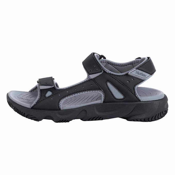 Hurley Men's Strap Sandal, Black
