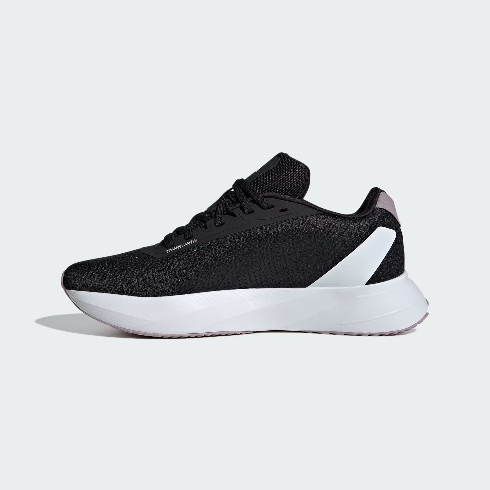 Adidas Ladies' Duramo SL Running Shoes - Core Black / Bliss Lilac / Preloved Fig
