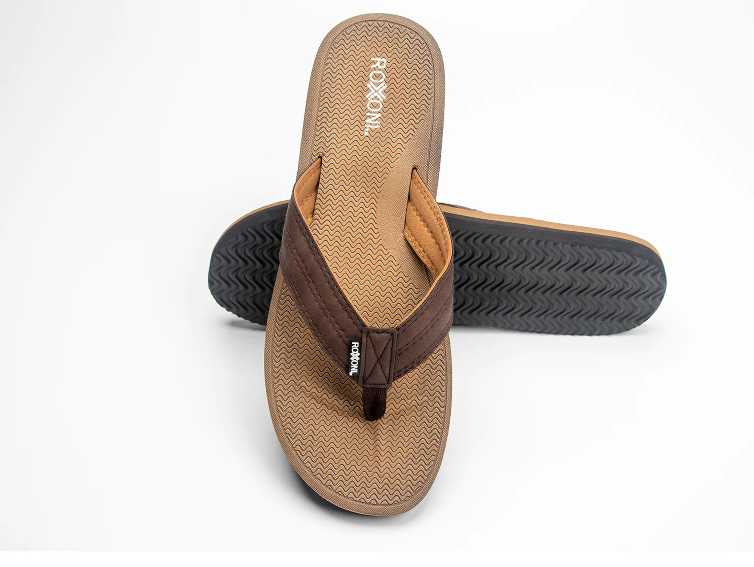 Roxoni Men's Lightweight Outdoor/Indoor Summer Slippers
