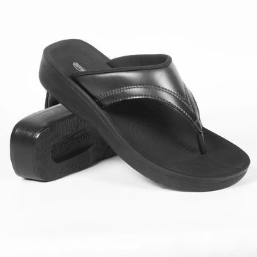 Aerothotic - Ostrya Thong Sandals For Women - Black (L0336)