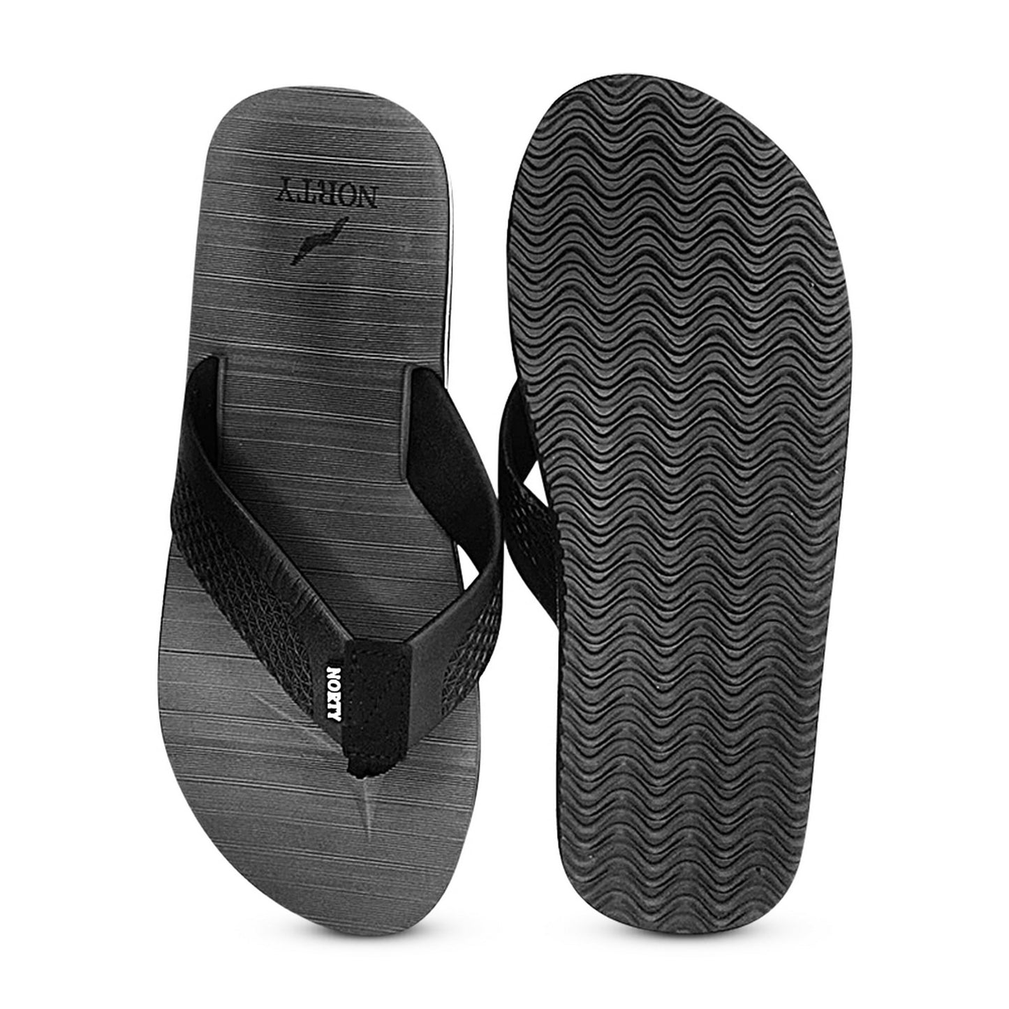 Norty Men's Soft EVA Flip Flop Thong Sandal 