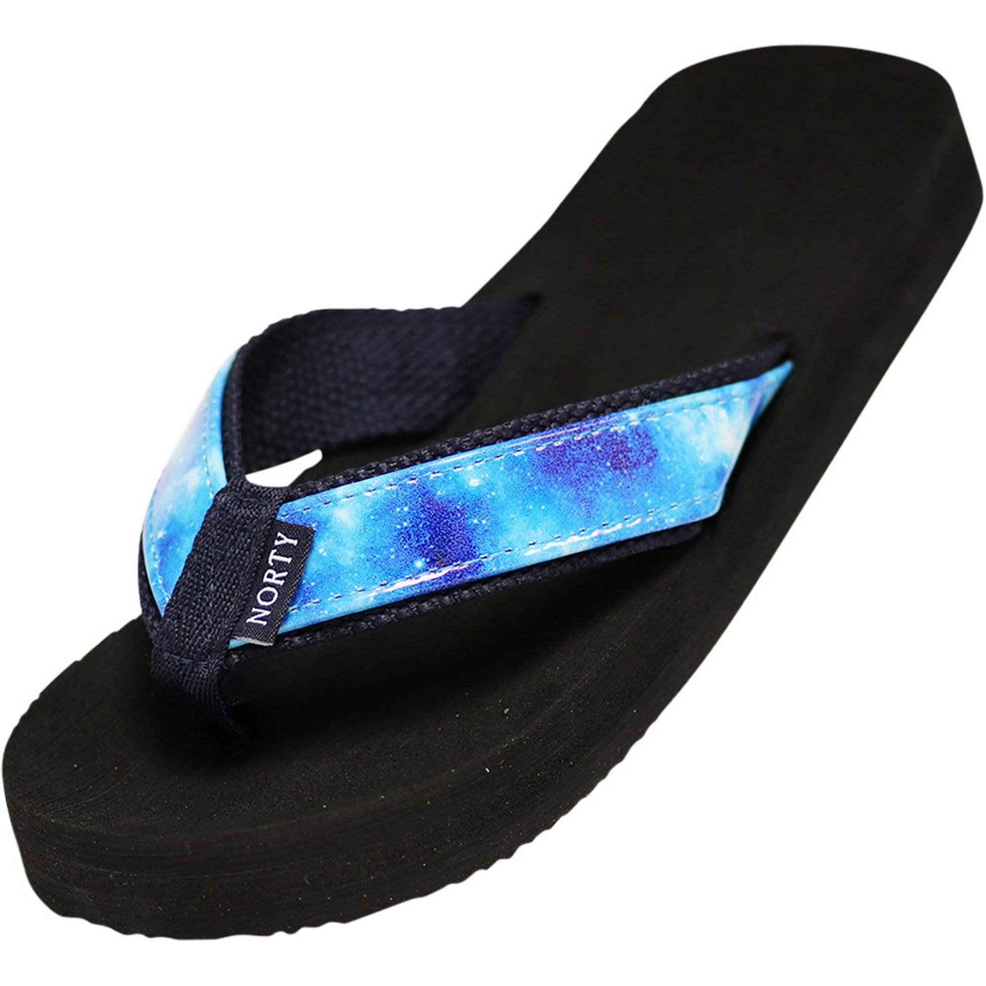 NORTY Womens Flip Flops Adult Female Thong Sandals, Indy Tie Dye