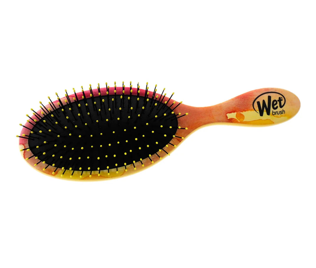 Wet Brush Professional Detangle Brush, Watercolor - Orange