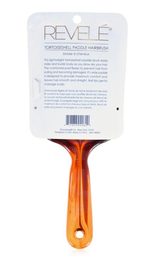 Revele Tortoiseshell Paddle Hairbrush