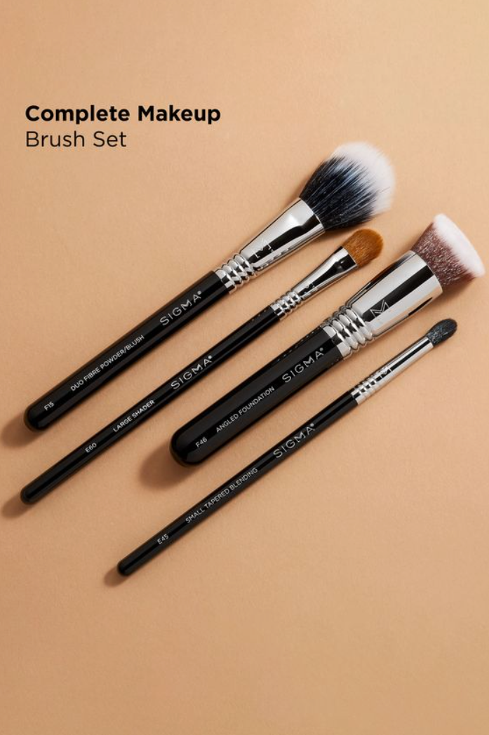 Sigma Beauty Complete (4-Piece) Makeup Brush Set