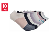 Lucky Brand Womens Soft No Show Sock, (10-Pair) assorted