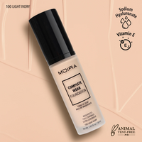 Moira Cosmetics Complete Wear Foundation - (100) Light Ivory

