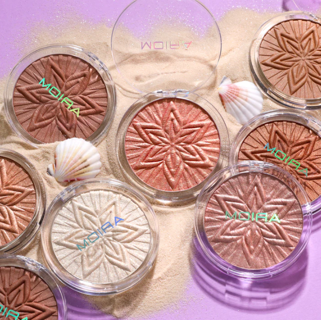 Moira Cosmetics Sun Glow Face Body Highlighter,  (003) Spicy Hue
