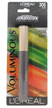 L'OREAL PARIS Project Runway Voluminous Mascara, Buildable Volume BLACK 305