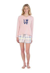 Life is Good Ladies 3 Piece PJ Set