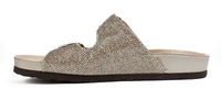 Mountain Sole Gold Glitter Sandals