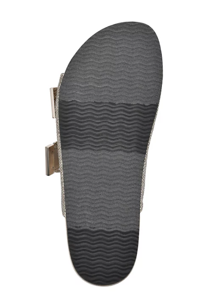Mountain Sole Gold Glitter Sandals