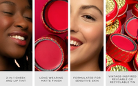 Besame Cosmetics Crimson Cream Rouge (1928)