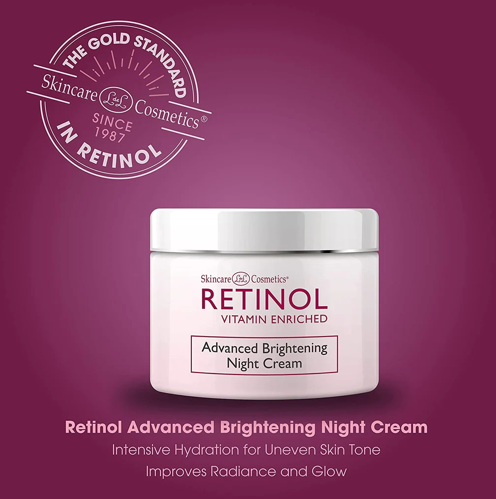RETINOL Advanced Brightening Night Cream, 1.7 Oz. 48g
