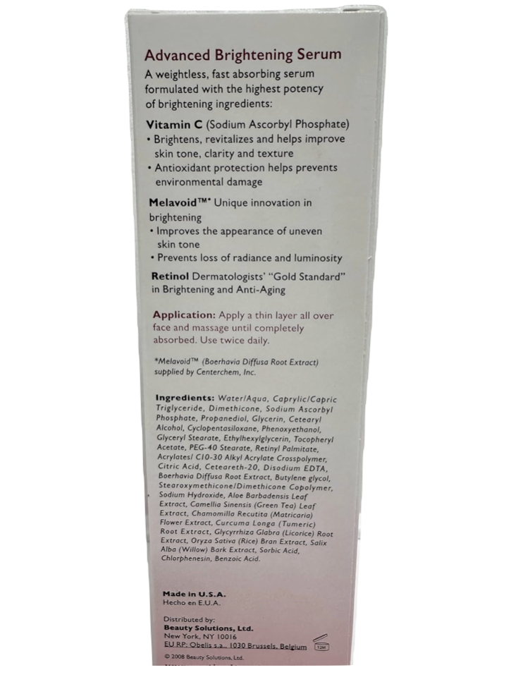 RETINOL Advanced Brightening Serum [46417-000]
