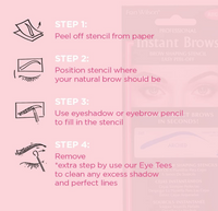 FRAN WILSON Instant Brows Brow Shaping Stencil Arched