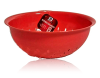 McCormick Red Plastic Colanders